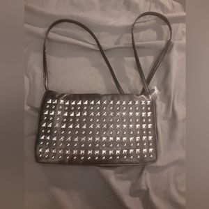 Black Studded Purse